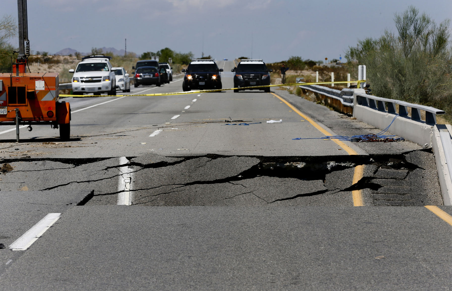 7. Interstate 10, 2,460 miles, 0.85 fatalities per mile